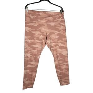 Athleta Pink Elation Camo 7/8 Tight Leggings Size XL